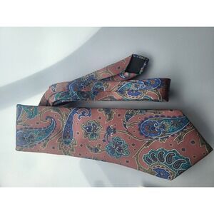 Kuppenheimer Italian silk tie paisley‎ made in usa